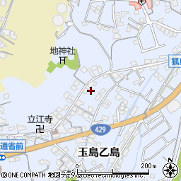 岡山県倉敷市玉島乙島5837周辺の地図