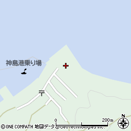 三重県鳥羽市神島町196周辺の地図