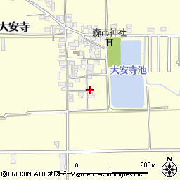 奈良県磯城郡田原本町大安寺367周辺の地図