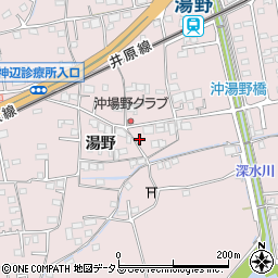 広島県福山市神辺町湯野141周辺の地図