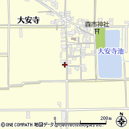 奈良県磯城郡田原本町大安寺247周辺の地図