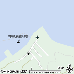 三重県鳥羽市神島町193周辺の地図