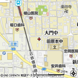 奈良県磯城郡田原本町111周辺の地図