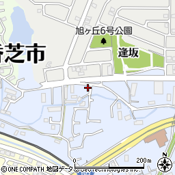 奈良県香芝市穴虫187-4周辺の地図