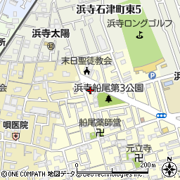 銀のさら浜寺店周辺の地図