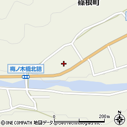 広島県府中市篠根町542周辺の地図