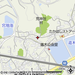 岡山県浅口市金光町占見新田2574周辺の地図