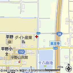 奈良県磯城郡田原本町平野35-1周辺の地図