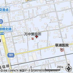 広島県福山市駅家町万能倉1326-6周辺の地図
