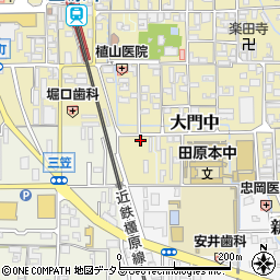 奈良県磯城郡田原本町113-3周辺の地図