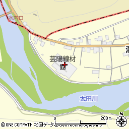 芸陽線材株式会社　湯来第二工場周辺の地図