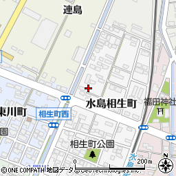 岡山県倉敷市水島相生町13周辺の地図