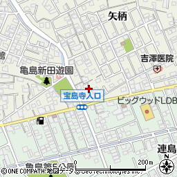 岡山県倉敷市連島町矢柄6251周辺の地図