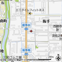 奈良県磯城郡田原本町阪手648周辺の地図