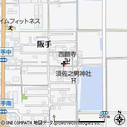奈良県磯城郡田原本町阪手810周辺の地図