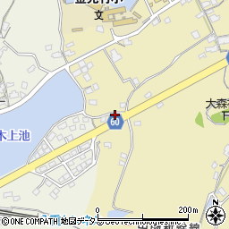 岡山県浅口市金光町下竹566周辺の地図
