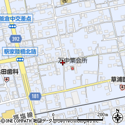 広島県福山市駅家町万能倉1322-3周辺の地図