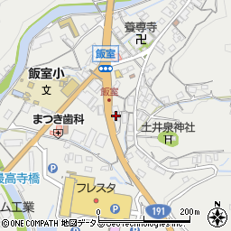 広島県広島市安佐北区安佐町飯室1556周辺の地図