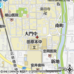 奈良県磯城郡田原本町34-17周辺の地図