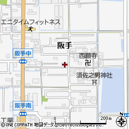 奈良県磯城郡田原本町阪手720-16周辺の地図