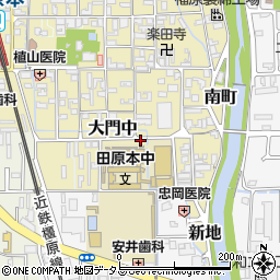 奈良県磯城郡田原本町34-15周辺の地図
