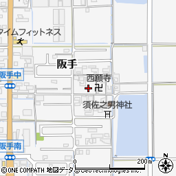 奈良県磯城郡田原本町阪手806周辺の地図