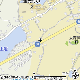 岡山県浅口市金光町下竹371周辺の地図