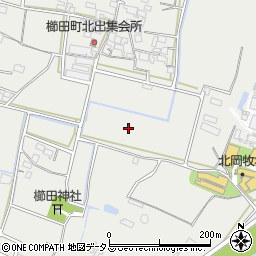 三重県松阪市櫛田町周辺の地図