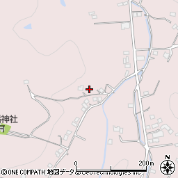 広島県福山市神辺町下竹田1351周辺の地図