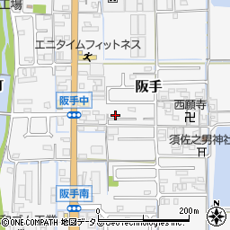 奈良県磯城郡田原本町阪手719-12周辺の地図