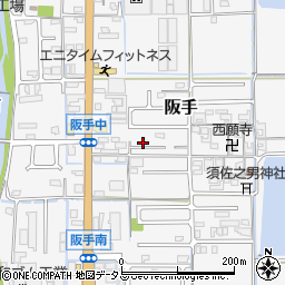 奈良県磯城郡田原本町阪手719-11周辺の地図