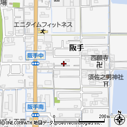 奈良県磯城郡田原本町阪手719-9周辺の地図