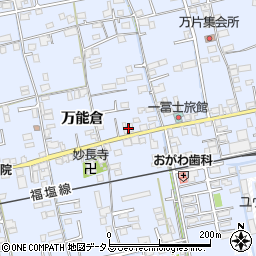 広島県福山市駅家町万能倉426周辺の地図