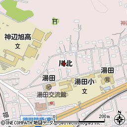 広島県福山市神辺町川北1671-7周辺の地図