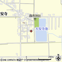 奈良県磯城郡田原本町大安寺370周辺の地図