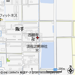 奈良県磯城郡田原本町阪手814周辺の地図