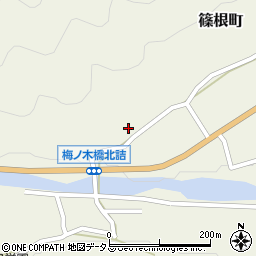 広島県府中市篠根町499周辺の地図
