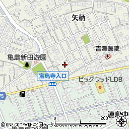 岡山県倉敷市連島町矢柄6254周辺の地図