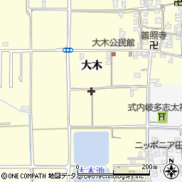 奈良県磯城郡田原本町大木138周辺の地図