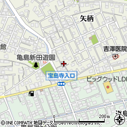 岡山県倉敷市連島町矢柄6244周辺の地図