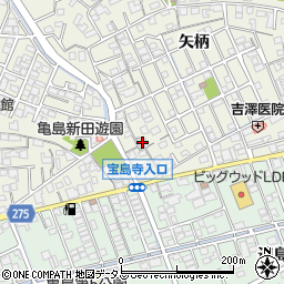 岡山県倉敷市連島町矢柄6244周辺の地図