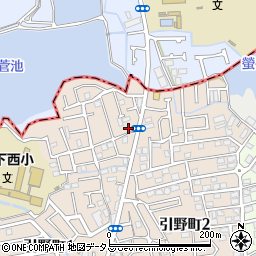 大阪府堺市東区引野町2丁122周辺の地図