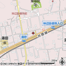広島県福山市神辺町湯野284周辺の地図