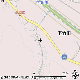 広島県福山市神辺町下竹田2913周辺の地図
