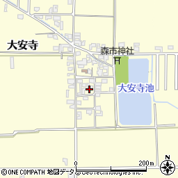 奈良県磯城郡田原本町大安寺382周辺の地図