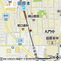 奈良県磯城郡田原本町122-1周辺の地図