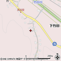 広島県福山市神辺町下竹田2992周辺の地図