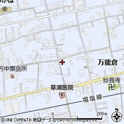 広島県福山市駅家町万能倉714周辺の地図