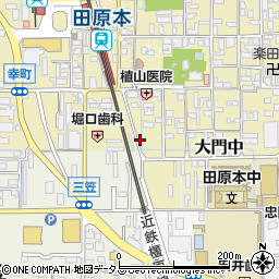 奈良県磯城郡田原本町122-6周辺の地図