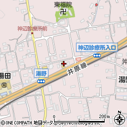 広島県福山市神辺町湯野283-3周辺の地図